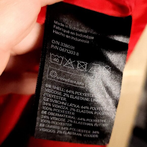 H&M Girls Red Green Plaid Holiday Fancy Party Dress 7-8 - Picture 6 of 6